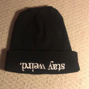 Black beanie